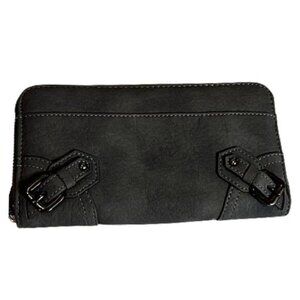 Compact Wallet For‎ Women Multiple Card Slots And Exterior Zipper Pocket